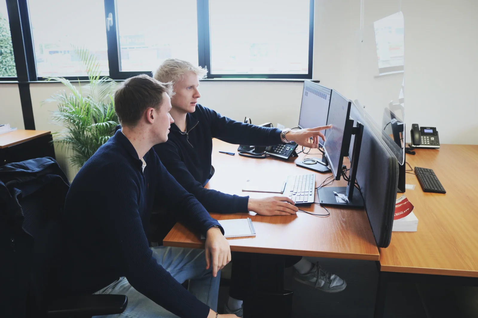 Inside sales · an order together